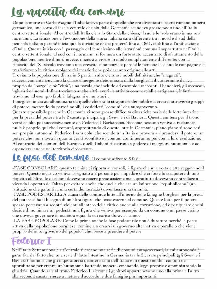 Know La nascita dei comuni thumbnail