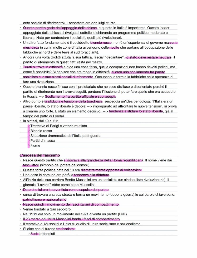 I totalitarismi
• Anni 20 e 30
Tre totalitarismi: Unione sovietica (anche oltre la seconda guerra mondiale), nazismo e fascismo
(finito con 
