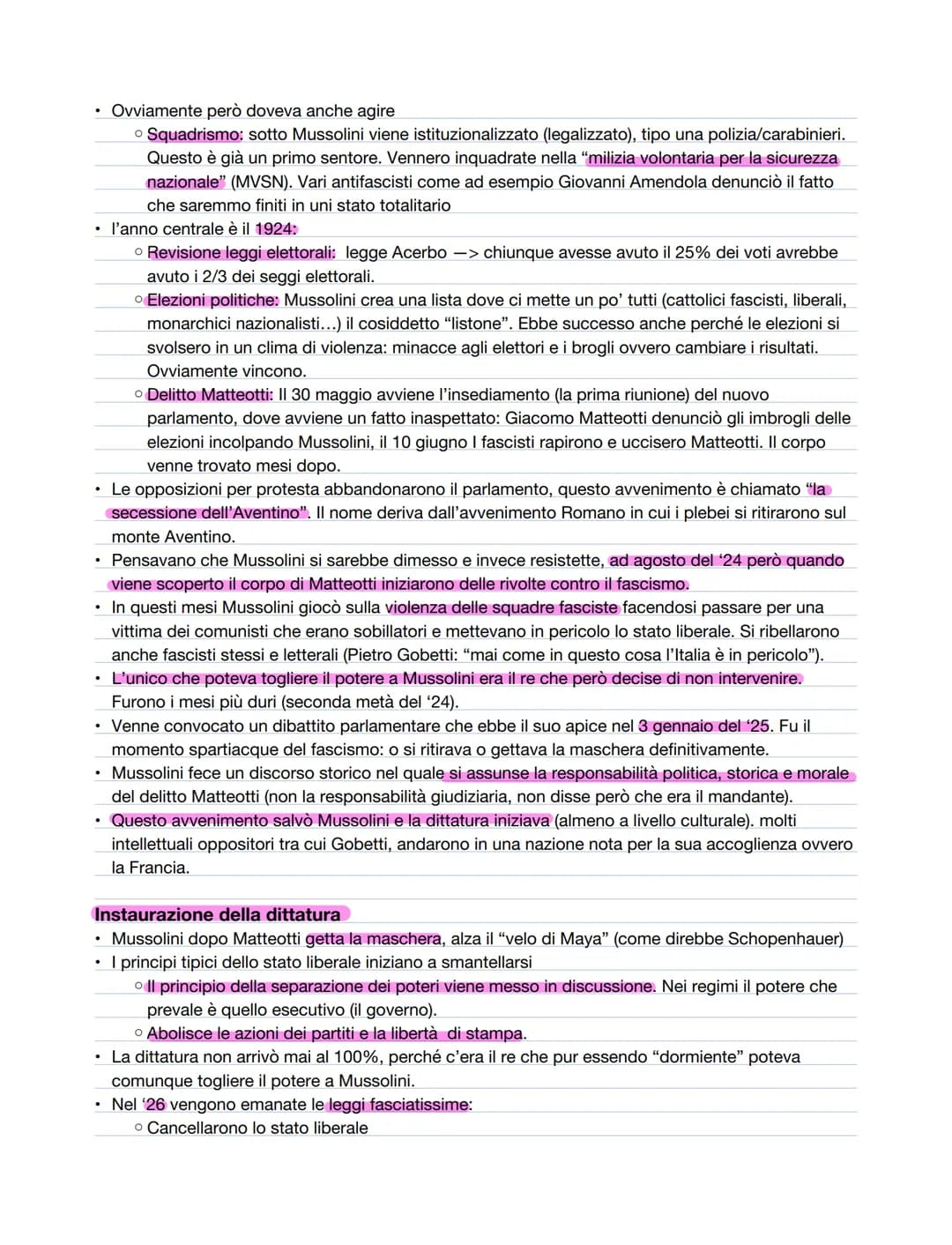 I totalitarismi
• Anni 20 e 30
Tre totalitarismi: Unione sovietica (anche oltre la seconda guerra mondiale), nazismo e fascismo
(finito con 
