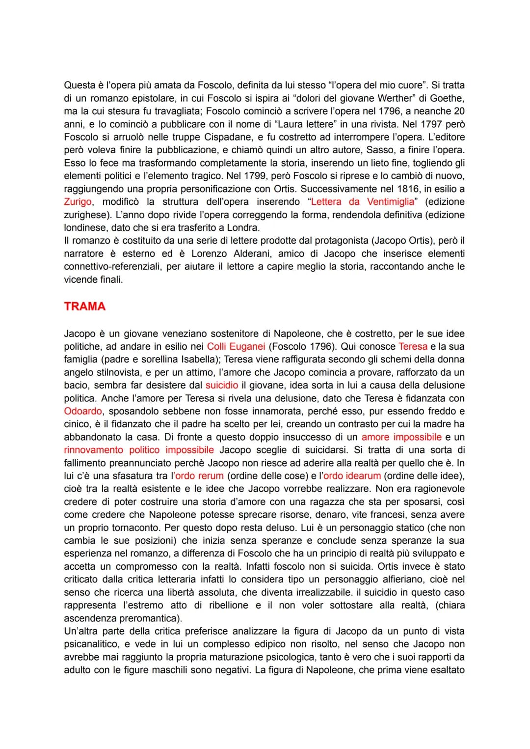 VITA
UGO FOSCOLO
Foscolo, che si chiamava in realtà Niccolò ma che scelse il nome Ugo (secondo nome) a 20
anni, nacque nel 1778 a Zante, iso