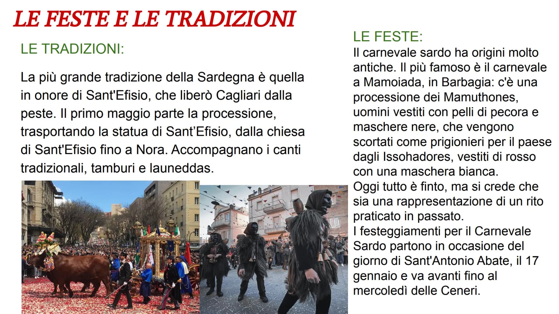 LA SARDEGNA L
Gaia Borgonovo 1C IL TERRITORIO E IL CLIMA
IL TERRITORIO:
La Sardegna è un isola a statuto speciale,
che per la maggior parte 