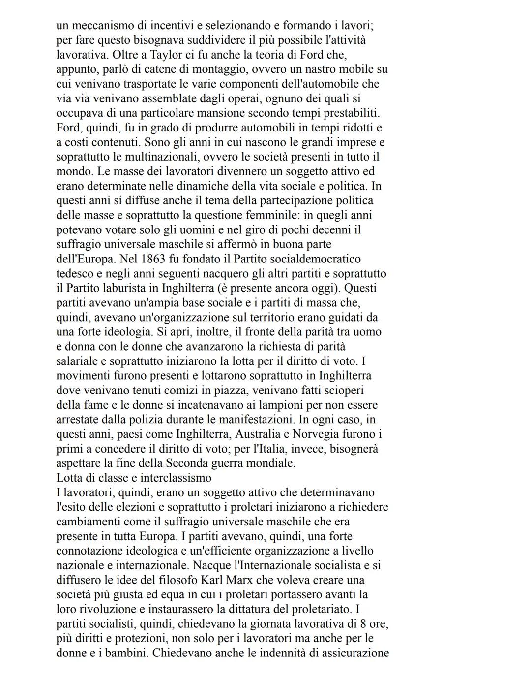 CAPITOLO 1:
La Belle époque - Tra luci e ombre
Tra la fine dell'800 e i primi anni del '900, in Europa si poté
assistere ad un generale migl