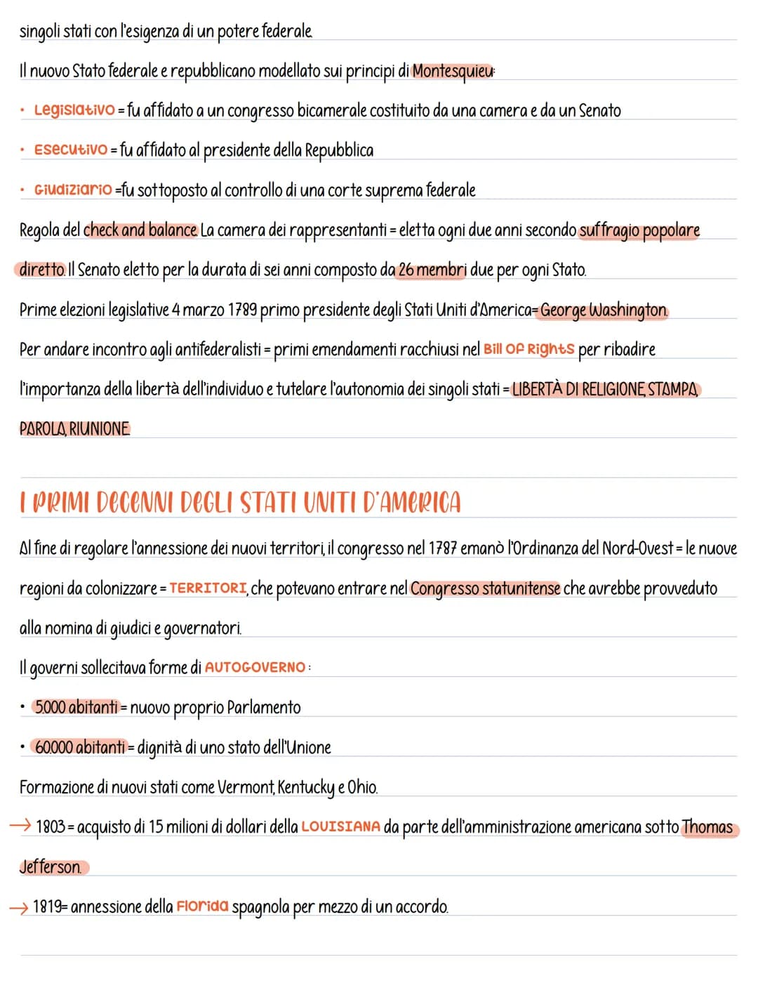 COLONIZZAZIONE EUROPEA DEL NORD AMERICA
→ 1765 e 1787 -Nord America attraversato da una crisi politico-costituzionale che coinvolge i rappor