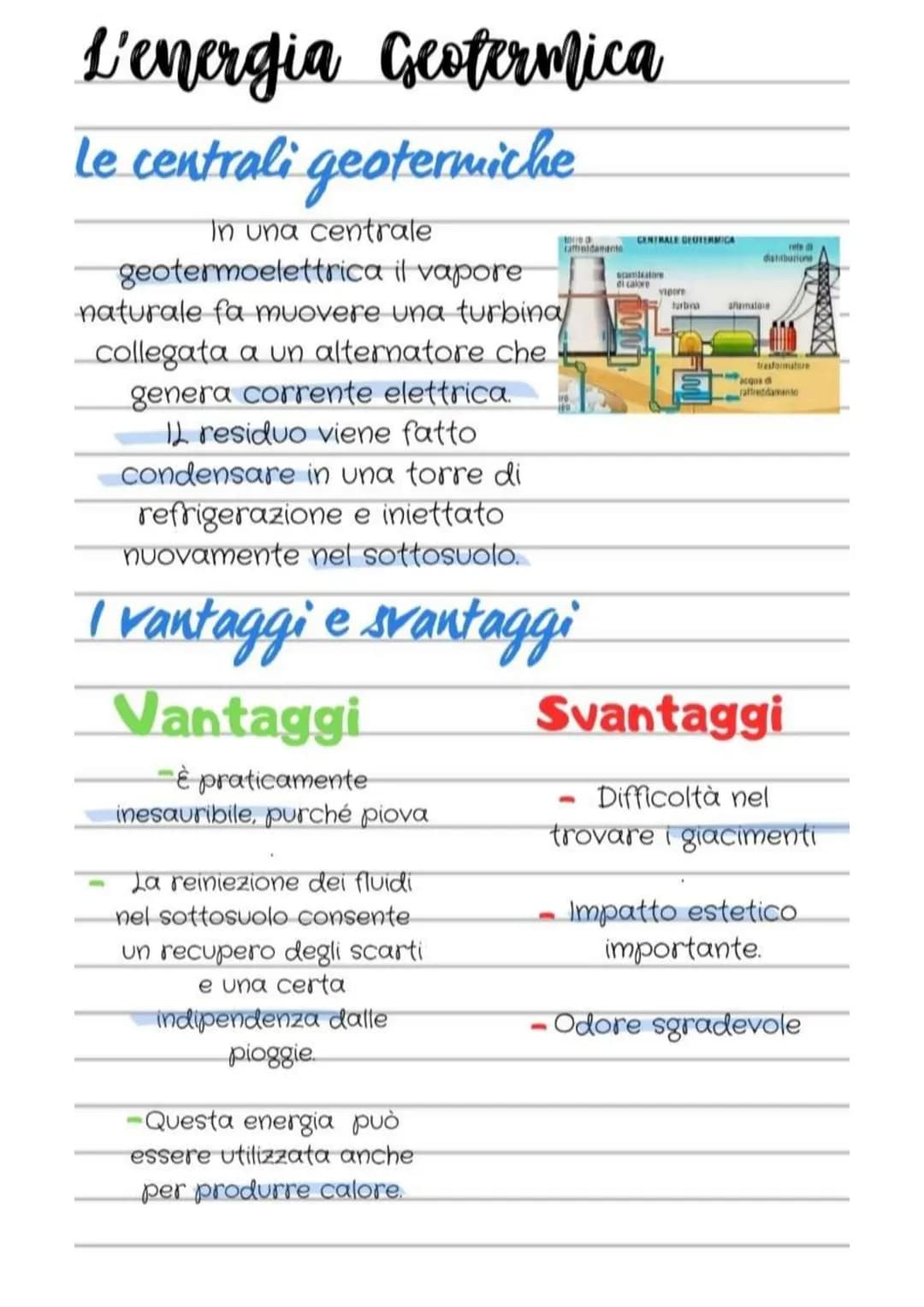 L'energia Geotermica
Origine
Un giacimento geotermico
nasce dove la crosta
terreste comprende delle
zone calde relativamente
vicine alla sup