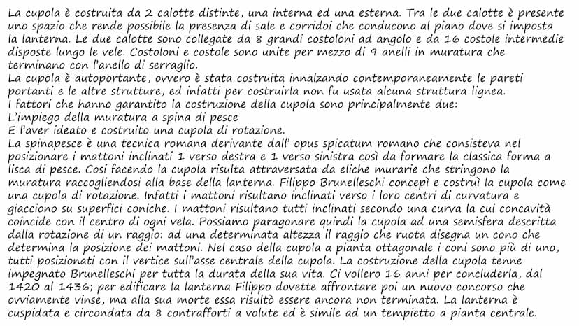 Filippo Brunelleschi
PERT La vita
Filippo Brunelleschi nasce nel 1377 da Ser Brunellesco Lippi e da Giuliana Spini. Ebbe una
formazione che 