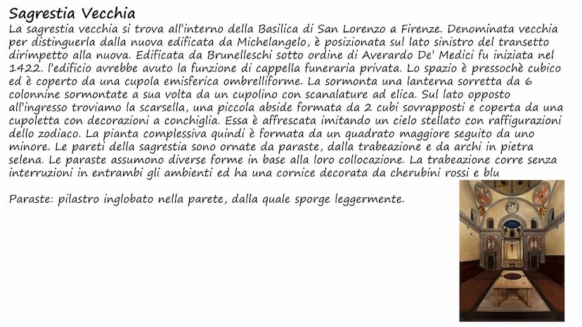 Filippo Brunelleschi
PERT La vita
Filippo Brunelleschi nasce nel 1377 da Ser Brunellesco Lippi e da Giuliana Spini. Ebbe una
formazione che 