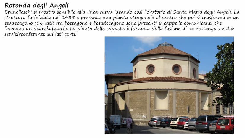 Filippo Brunelleschi
PERT La vita
Filippo Brunelleschi nasce nel 1377 da Ser Brunellesco Lippi e da Giuliana Spini. Ebbe una
formazione che 