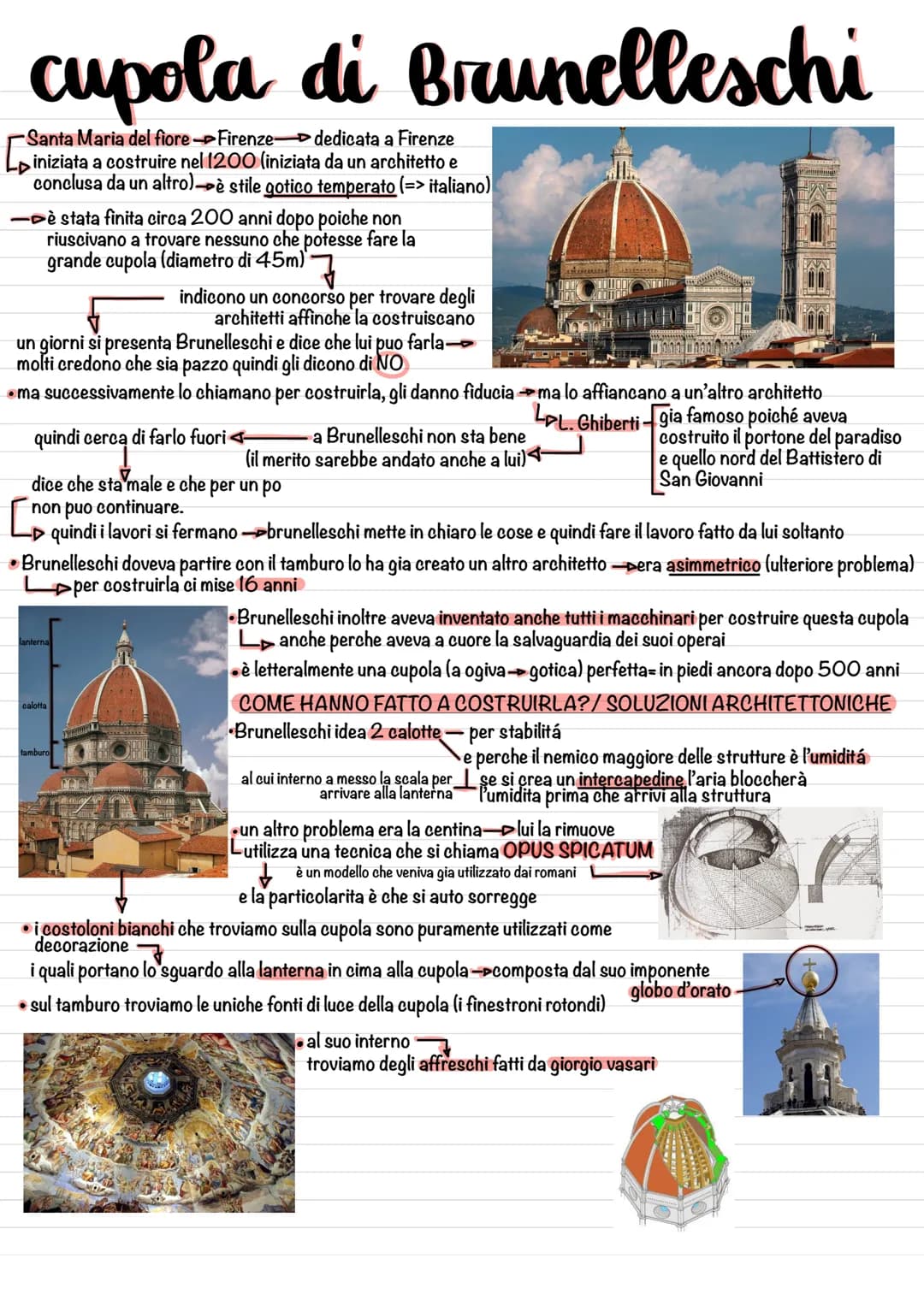 
<p>La cattedrale di Santa Maria del Fiore, conosciuta anche come Duomo di Firenze, è un'imponente costruzione gotica situata nel cuore di F
