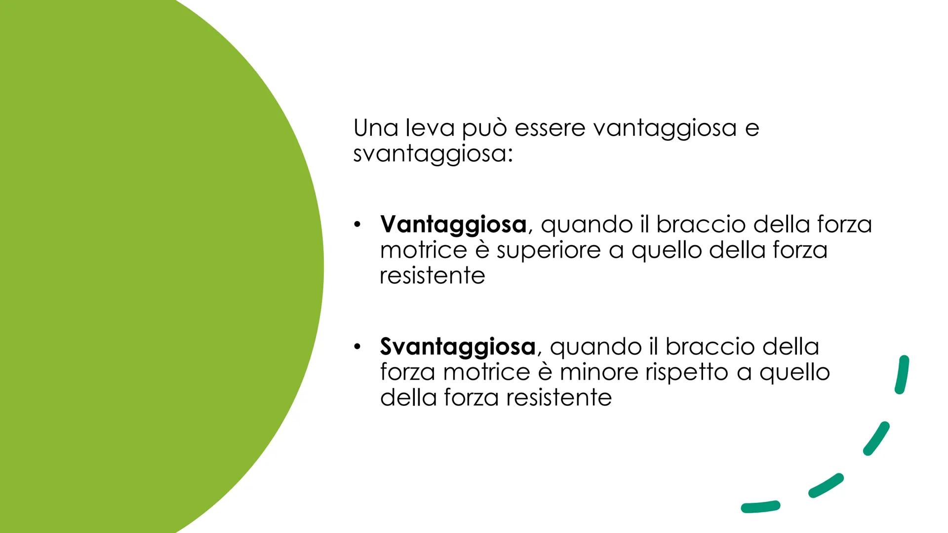 LE LEVE
Il peso dell'oggetto
da sollevare è
la forza resistente.
L'uomo esercita una forza
motrice si un'estremità
della leva.
Fulcro
bu
bM 