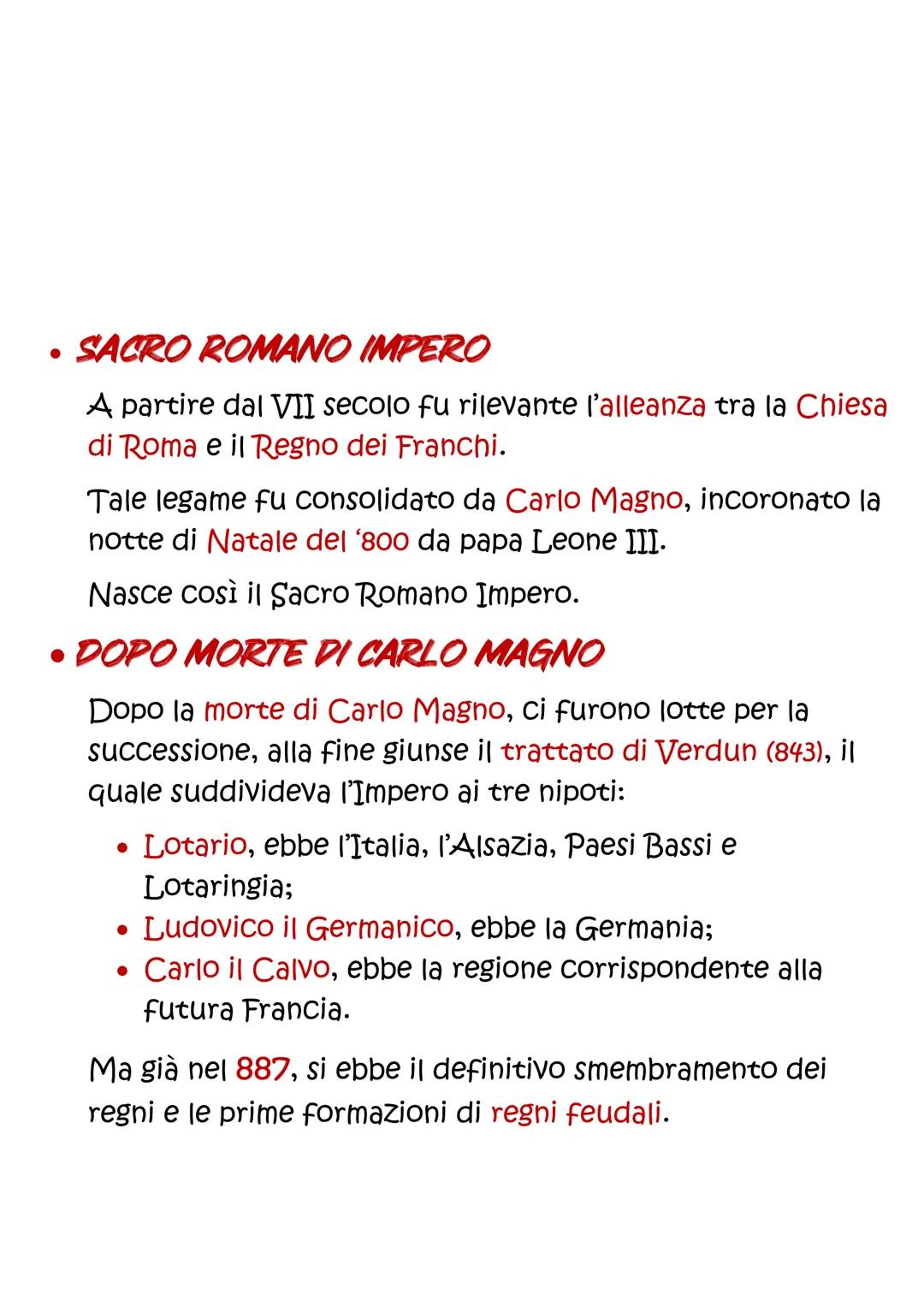 MEDIOEVO E
MONARCHIE FEUDALI
• INTRODUZIONE
Il termine "medioevo" deriva dal latino e significa età di
mezzo (tra la precedente età età anti