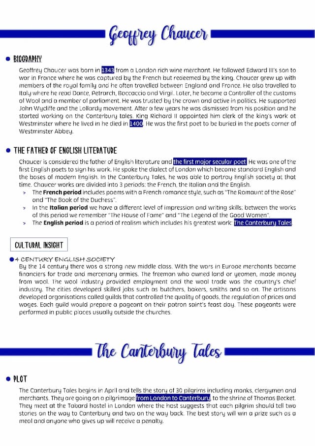 Know Geoffrey Chaucer, Canterbury Tales & The Prioress thumbnail