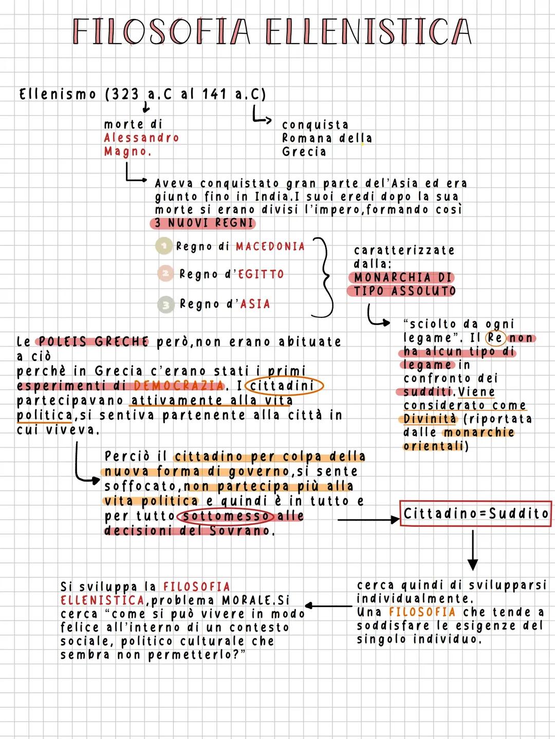 Ellenismo filosofico e stoicismo