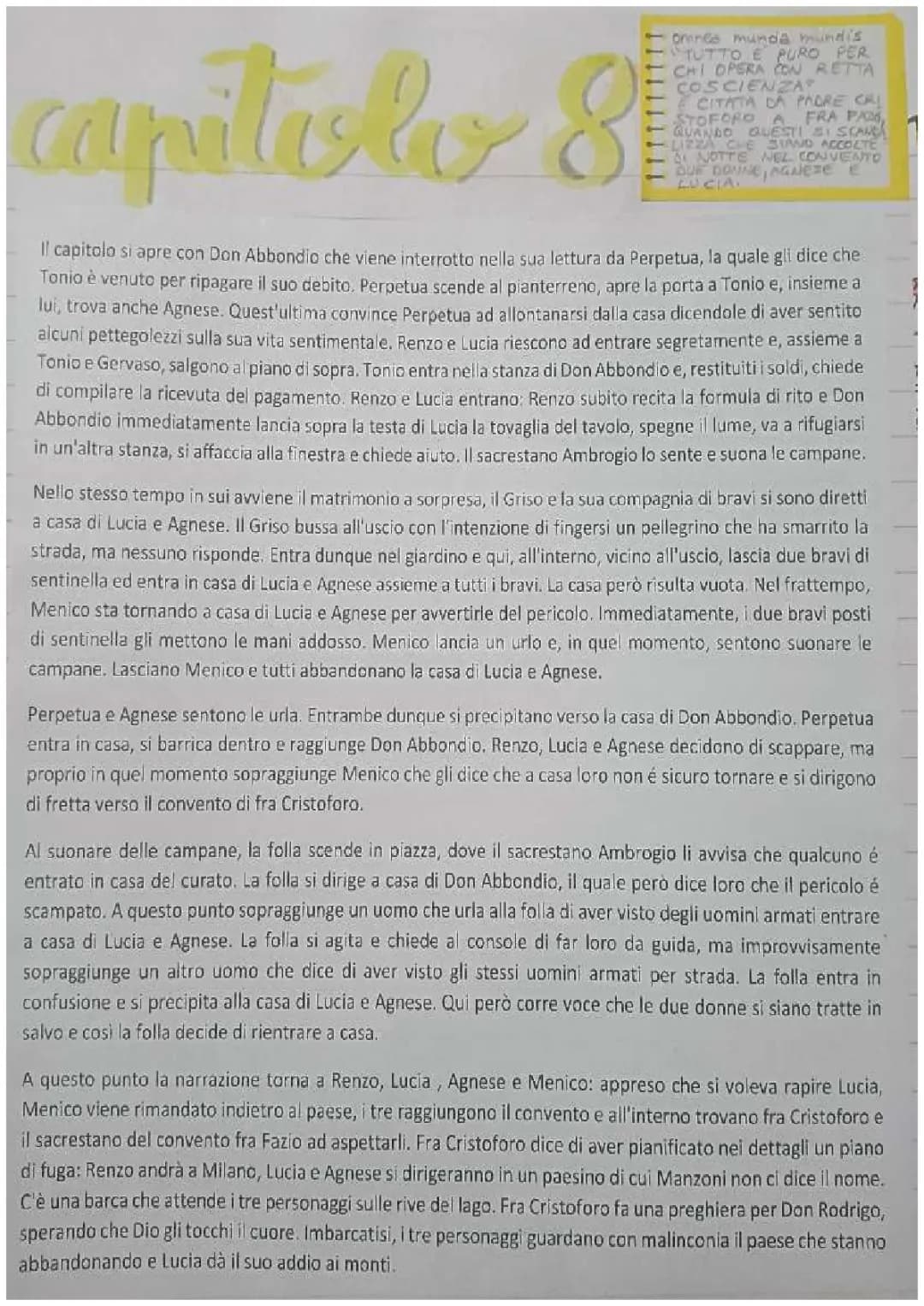 capitoli 8/9-promessi sposi