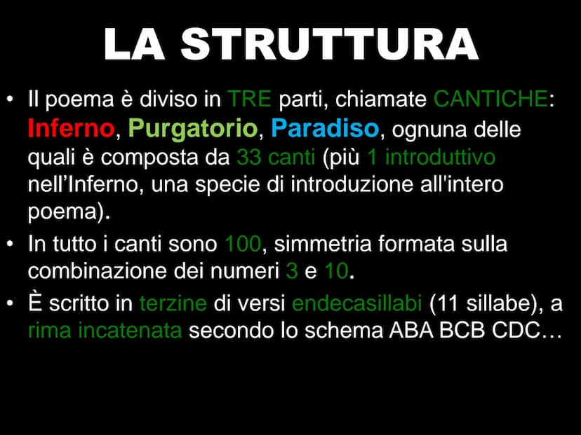 LA DIVINA COMMEDIA
Prof.ssa Bosisio È UN'OPERA
FONDAMENTALE DELLA
LETTERATURA ITALIANA:
●
• Si fondono (uniscono) in una sintesi
straordinar