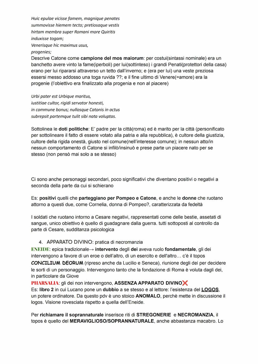 LUCANO
Sotto il principato di Nerone, dinastia giulio-claudia. Caratteristiche della figura di Lucano
sono quelle delle età giulio claudia:
