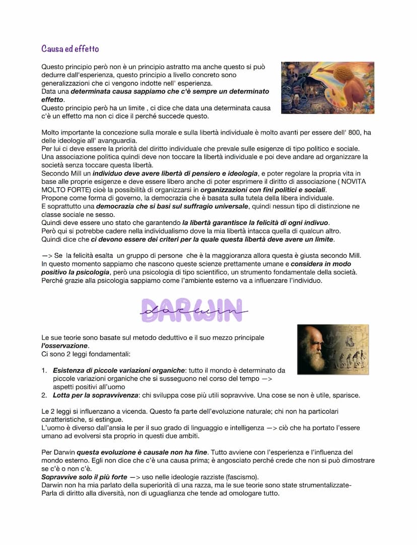 positivismo
Storia del Positivismo
Il positivismo nasce nel 1840, è una corrente di pensiero che abbraccia più
materie, filosofia, letteratu