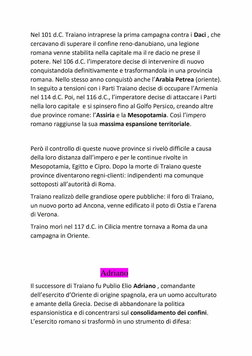 Nerva e il principato adottivo
Dopo la morte di Domiziano nel 96 d.C., il senato assegnò il titolo di
principe a Marco Cocceio Nerva. Nerva 