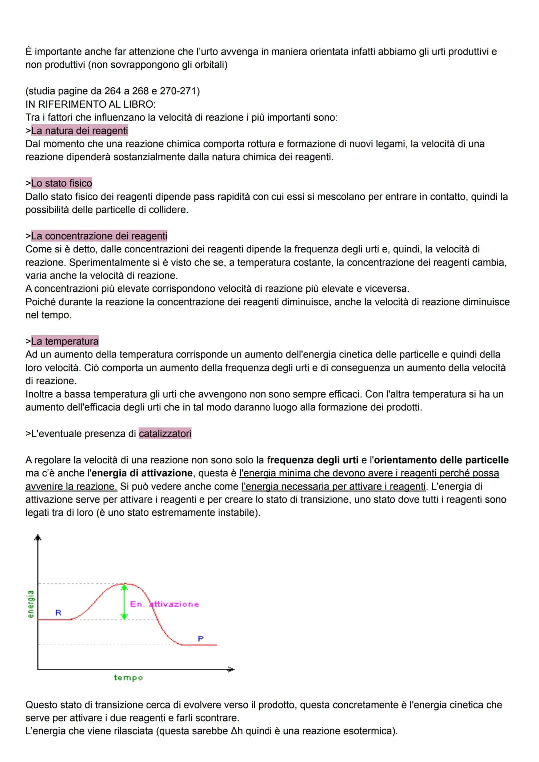 TERMOCHIMICA: studia la spontaneità delle reazioni.
Sistema: regione di materia di investigazione scientifica.
Ambiente: tutto ciò che circo