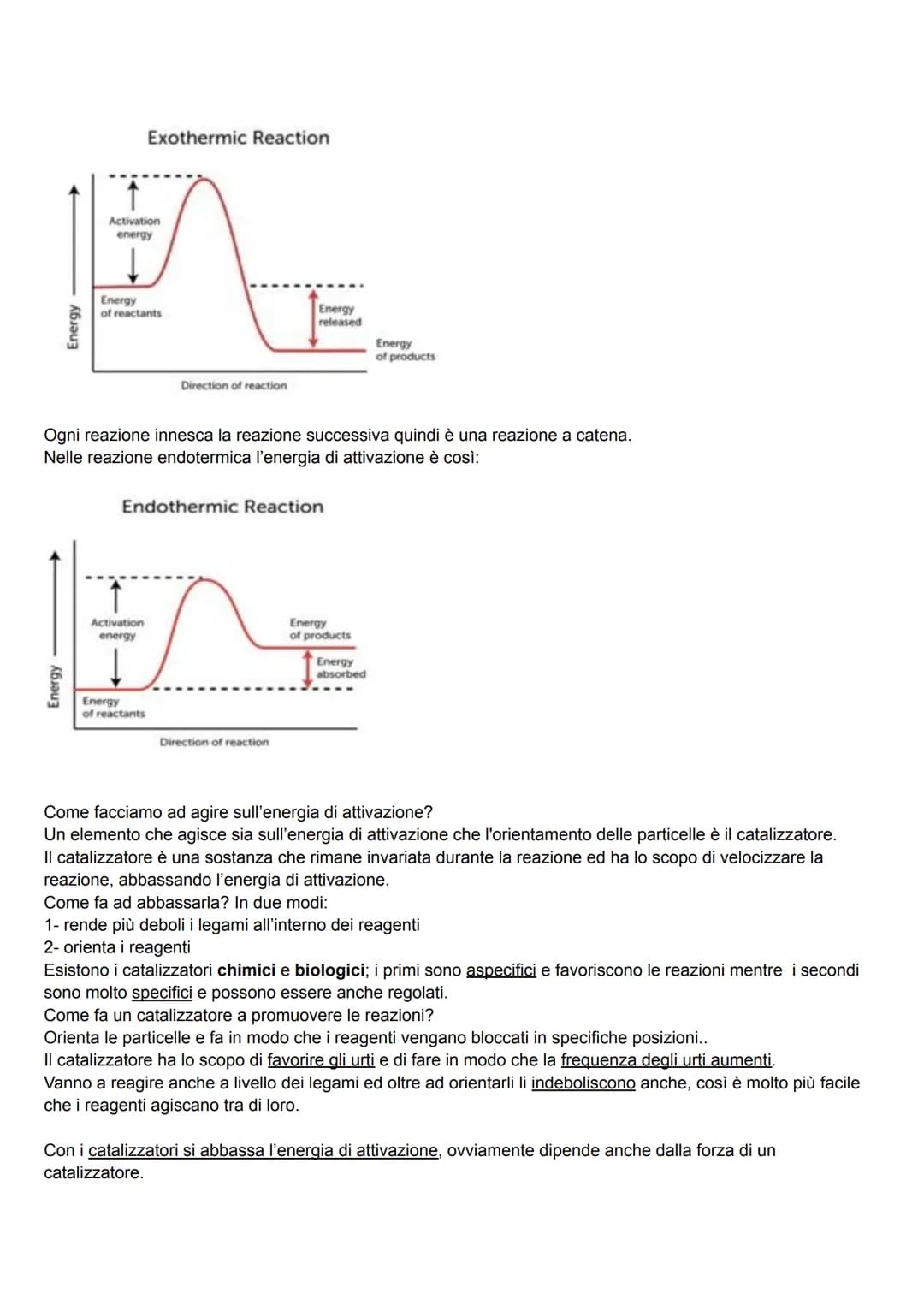 TERMOCHIMICA: studia la spontaneità delle reazioni.
Sistema: regione di materia di investigazione scientifica.
Ambiente: tutto ciò che circo