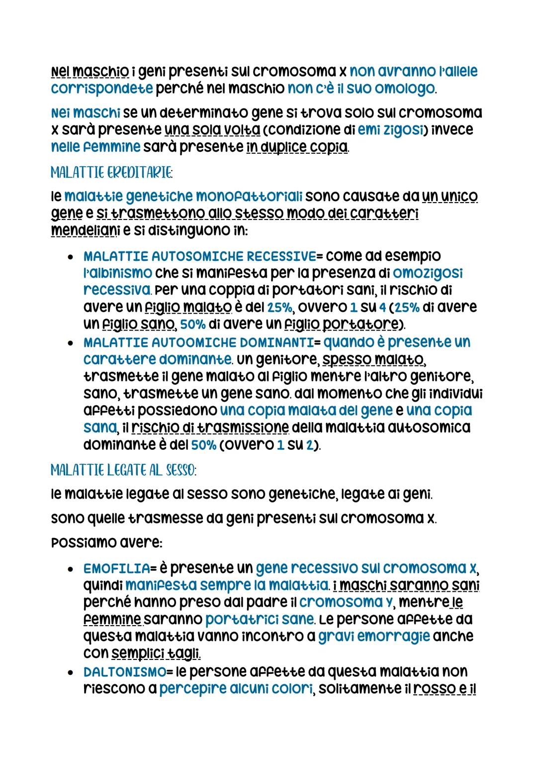 # ECCEZIONI DELLE LEGGI DI MENDEL
I caratteri che si trasmettono con queste modalità sono
caratteri non mendeliani:

## DOMINANZA INCOMPLETA