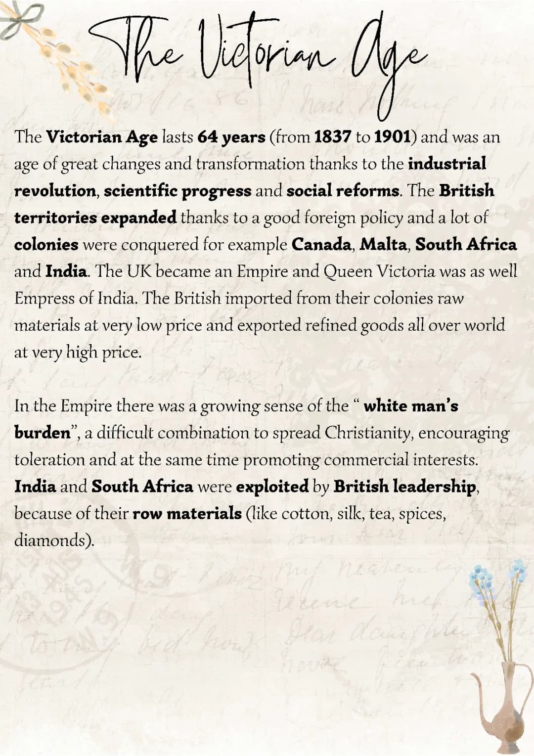 Victorian Age