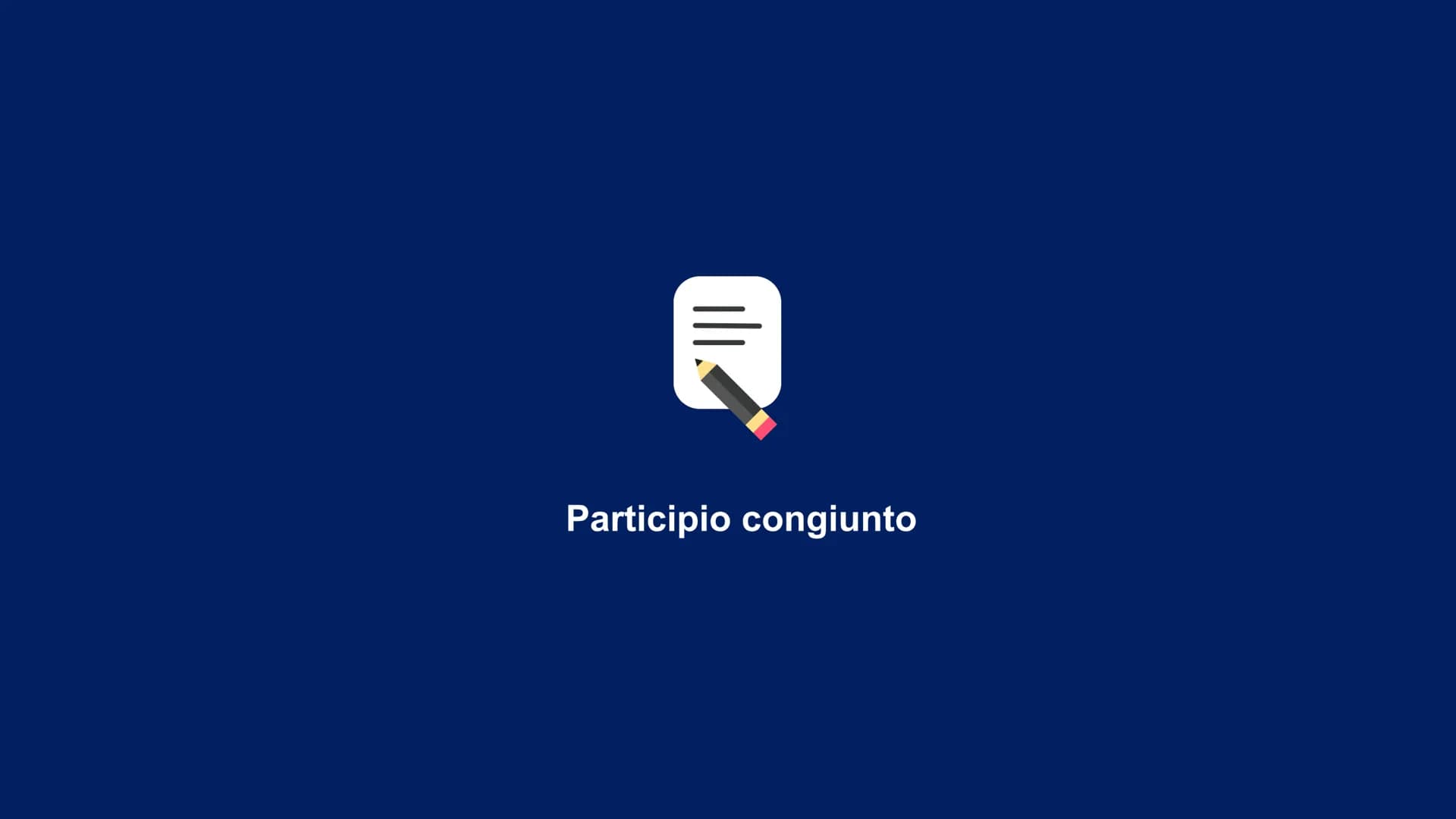 ΚΡΑΤΟΥΣ ΦΙΛΟΣΕΙ
ΤΟΣ AL PARTICIPIONOMI
SOSTANTIVATO,
ATTRIBUTIVO E CONGIUNTO
ΑΙΦΙΛΟΤΕΙΜΟ
ΤΑ Participio sostantivato
Participio attributivo PA