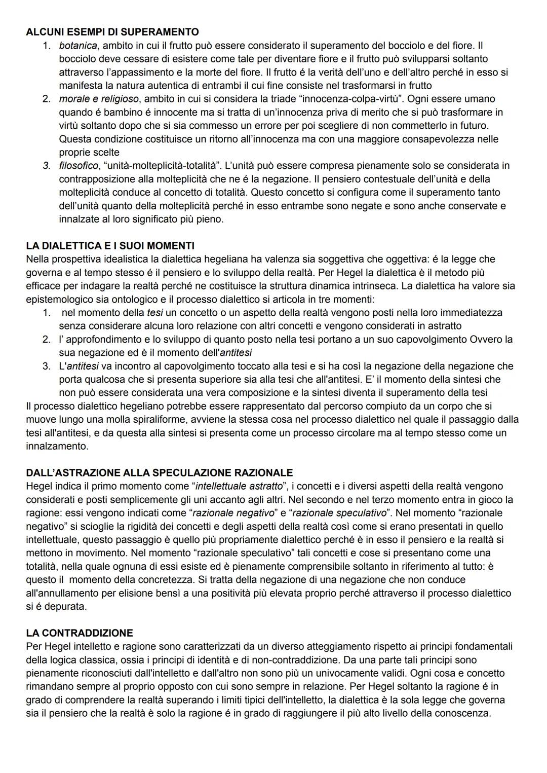 OLTRE FICHTE E SCHELLING, VERSO L'IDEALISMO ASSOLUTO
Hegel manifesta un'esplicita adesione ai principi dell'idealismo.
Fichte, aveva inteso 