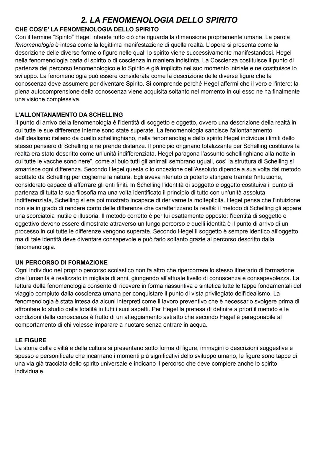 OLTRE FICHTE E SCHELLING, VERSO L'IDEALISMO ASSOLUTO
Hegel manifesta un'esplicita adesione ai principi dell'idealismo.
Fichte, aveva inteso 