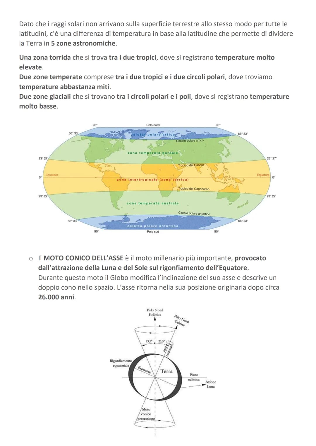 FORMA E MOTI DELLA TERRA
La Terra è il terzo pianeta del nostro Sistema Solare, ha un raggio di 6378 km e dista dal
Sole circa 150 milioni d