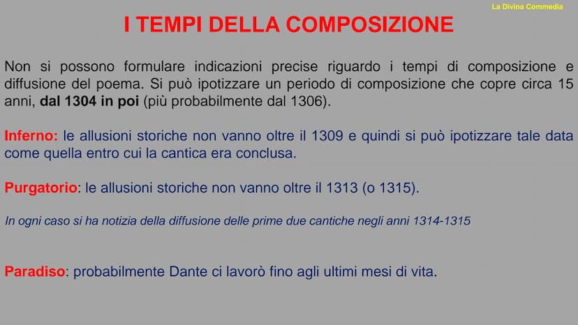LA DIVINA
COMMEDIA SIGNIFICATO DEL TITOLO
La Divina Commedia
Il titolo originale è Comedìa (comos-contado e oda= canto quindi canto rustico)