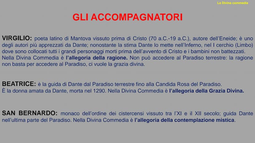 LA DIVINA
COMMEDIA SIGNIFICATO DEL TITOLO
La Divina Commedia
Il titolo originale è Comedìa (comos-contado e oda= canto quindi canto rustico)