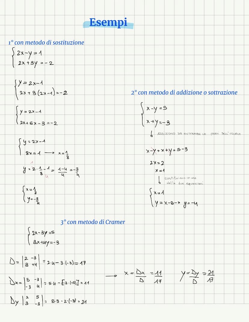 
<p>La forma normale di un sistema lineare è definita da equazioni del tipo:</p>
<p>ax + by = c<br />
a²x + b²y = c²</p>

<p>La risoluzione 