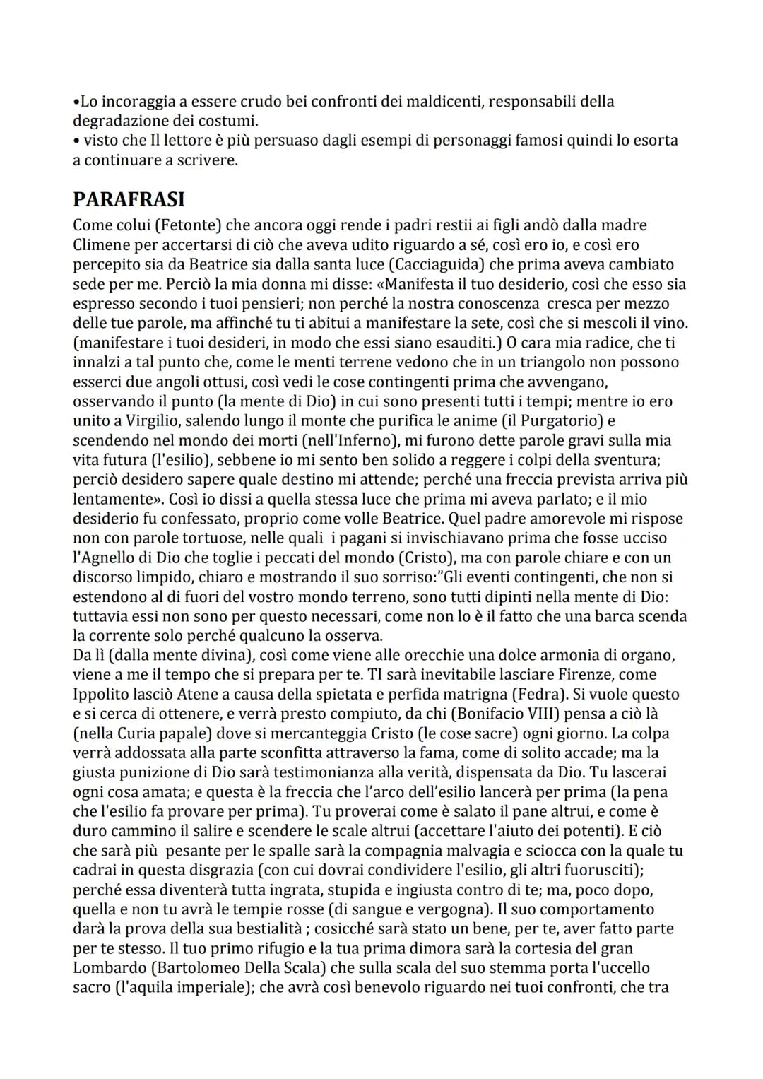 Canto 17.

MERCOLEDI 13 APRILE 1300, SERA.

QUINTO CIELO, CIELO DI MARTE: SPIRITI CHE HANNO COMBATUTTO PER LA
FEDE, DISPOSTI A CROCE.

CHI? 