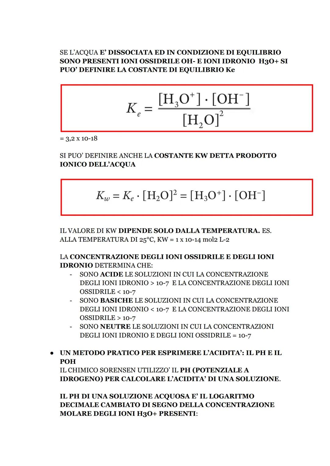 ACIDI E BASI
IL CHIMICO ARRHENIUS DA' LE DEFINIZIONI DI ACIDO E BASE:
UN ACIDO E' UNA SOSTANZA CHE IN SOLUZIONE ACQUOSA
LIBERA IONI H+
UNA B