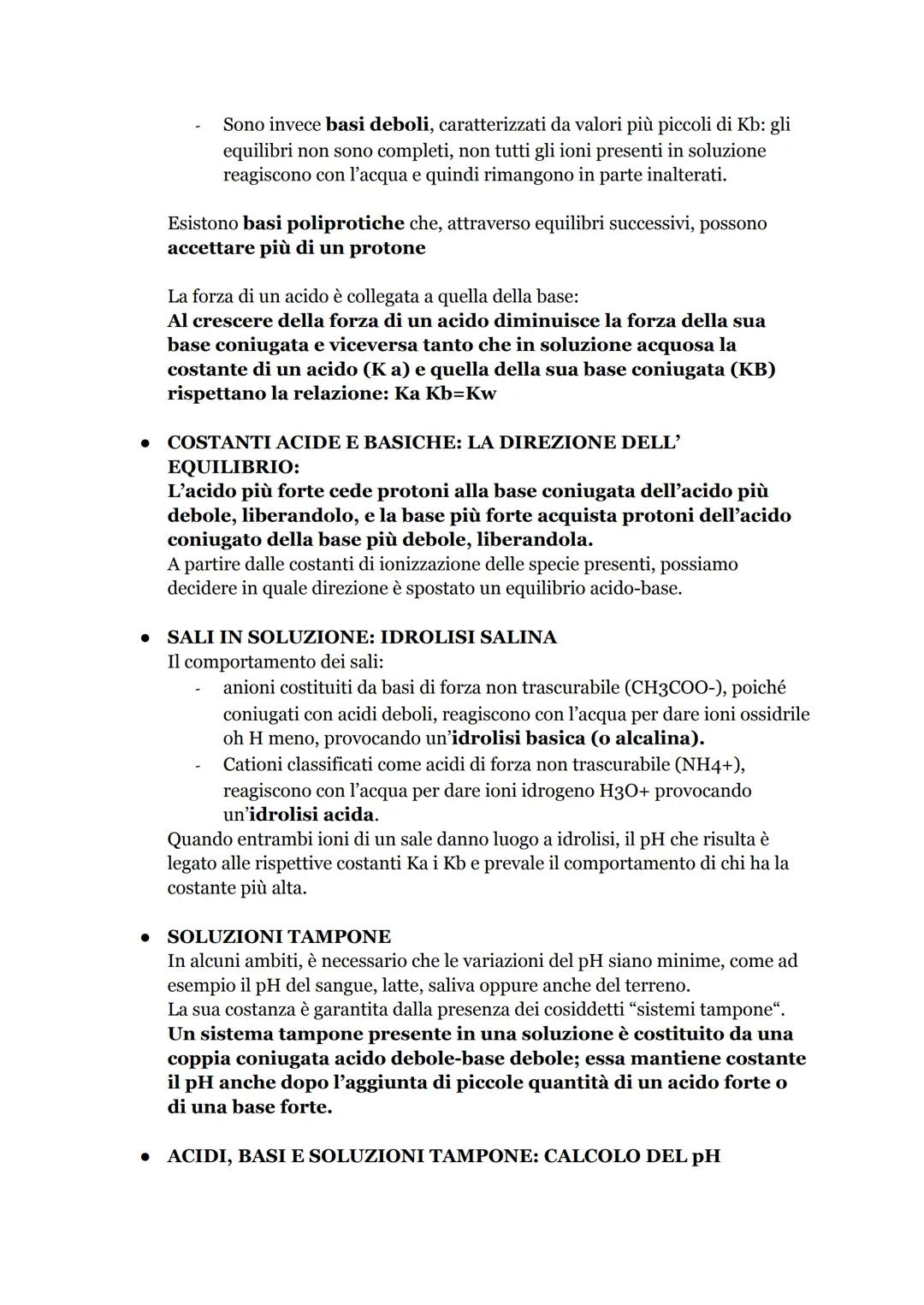 ACIDI E BASI
IL CHIMICO ARRHENIUS DA' LE DEFINIZIONI DI ACIDO E BASE:
UN ACIDO E' UNA SOSTANZA CHE IN SOLUZIONE ACQUOSA
LIBERA IONI H+
UNA B