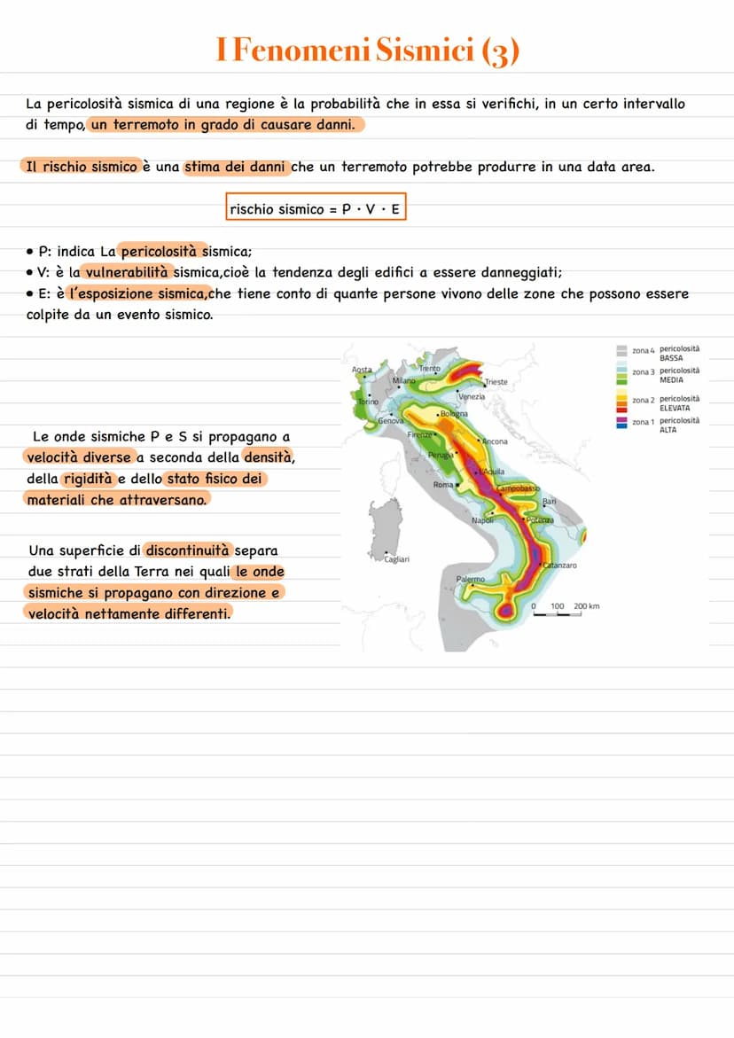 I Fenomeni Sismici
Un terremoto è un'improvvisa e rapida vibrazione del terreno, causata dal rilascio di una grande
quantità di energia mecc