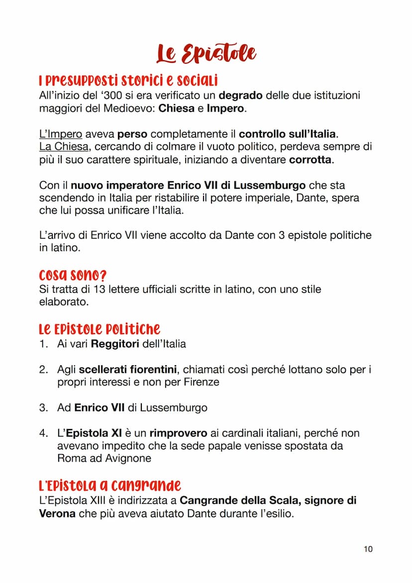 Dante Alighieri
Dante nacque a Firenze nel 1265. La famiglia era in condizioni
economiche poco agiate, ma Dante potè comunque procurarsi una