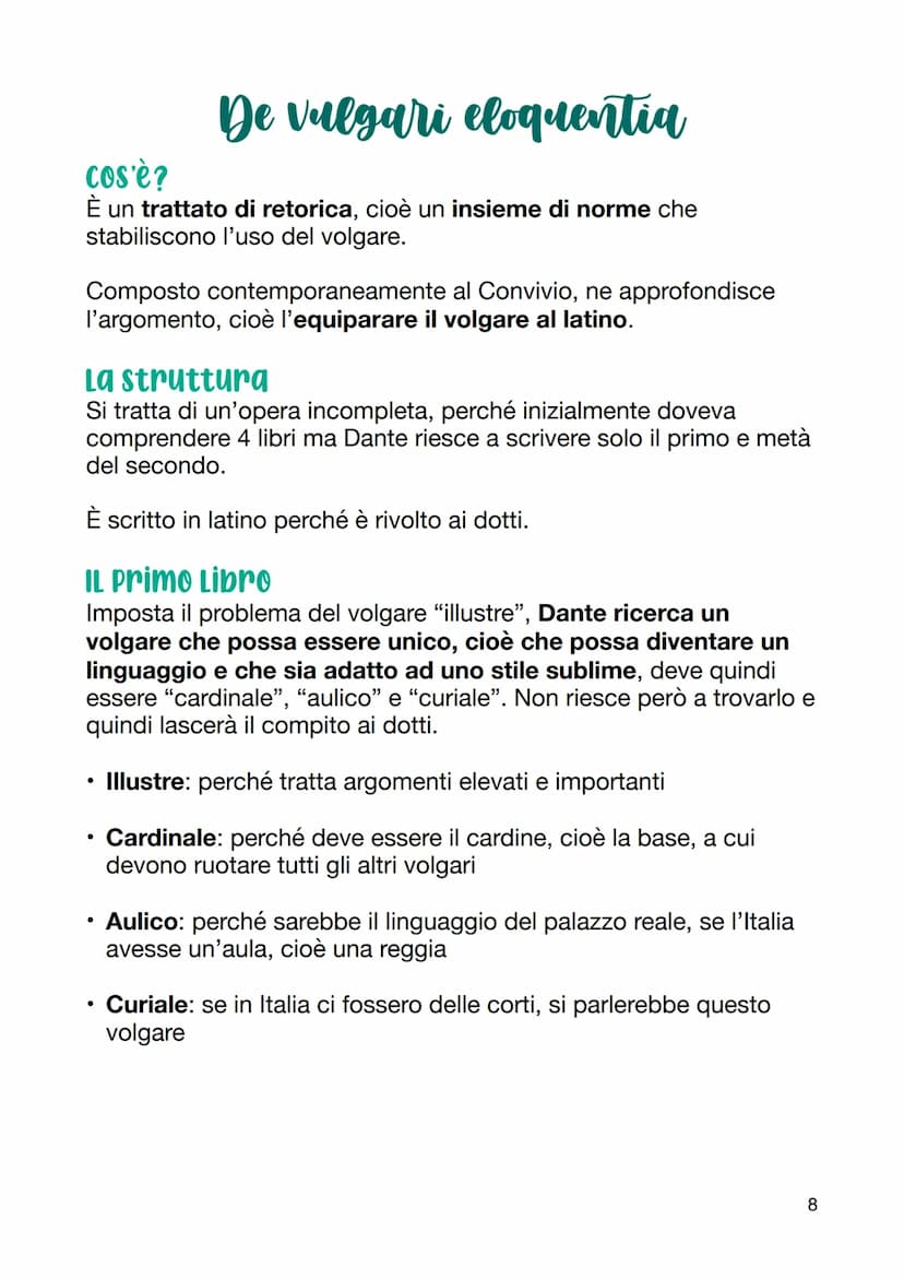 Dante Alighieri
Dante nacque a Firenze nel 1265. La famiglia era in condizioni
economiche poco agiate, ma Dante potè comunque procurarsi una