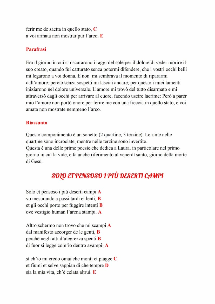 Nasce nel 1304
X Muore nel 1374
→ Arezzo
VITA:
PETRARCA
• Petrarca nasce da genitori fiorentini.
• Apparteneva alla fazione dei Guelfi Bianc