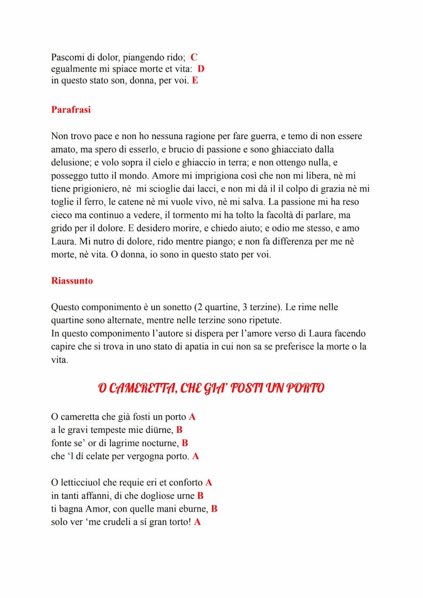 Nasce nel 1304
X Muore nel 1374
→ Arezzo
VITA:
PETRARCA
• Petrarca nasce da genitori fiorentini.
• Apparteneva alla fazione dei Guelfi Bianc
