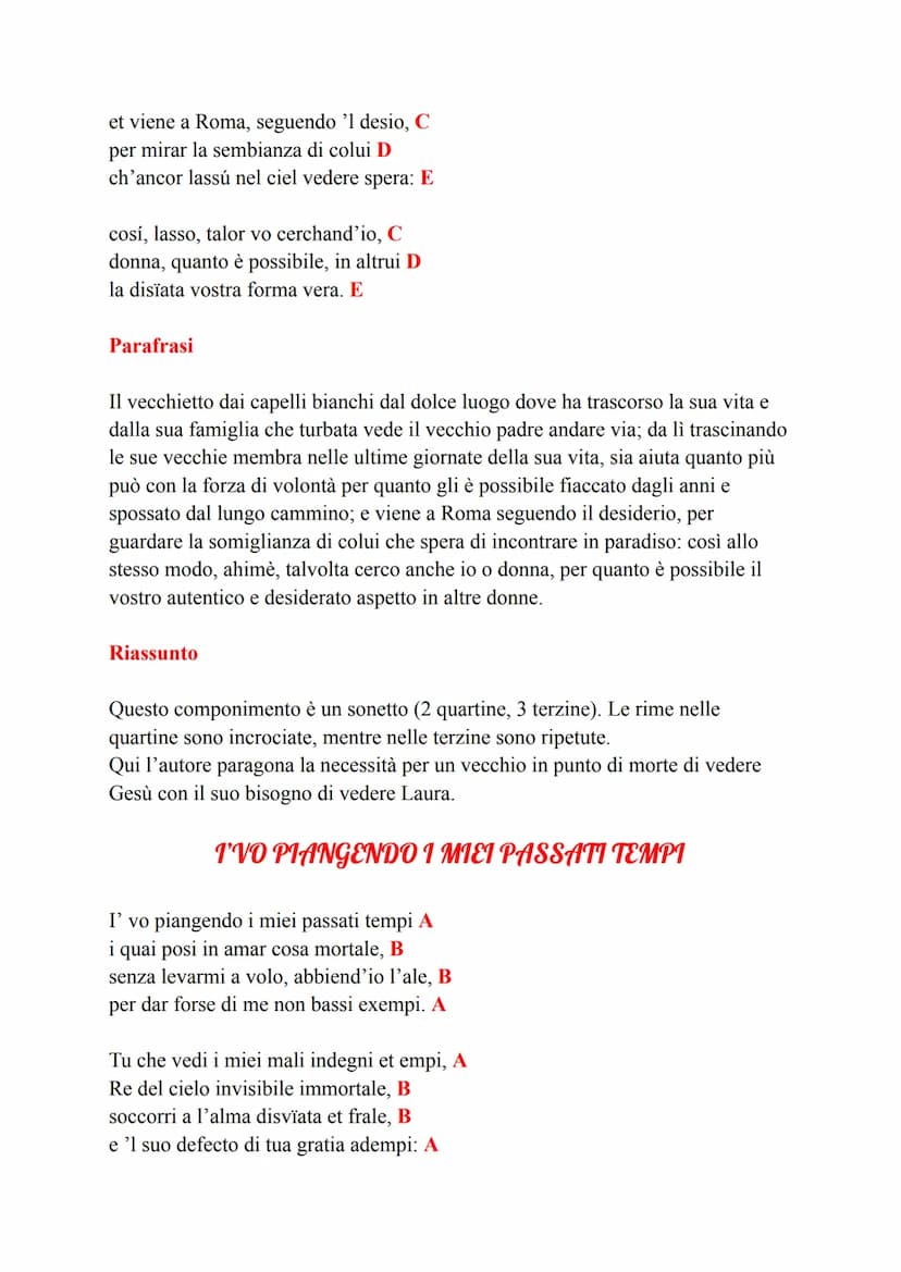 Nasce nel 1304
X Muore nel 1374
→ Arezzo
VITA:
PETRARCA
• Petrarca nasce da genitori fiorentini.
• Apparteneva alla fazione dei Guelfi Bianc