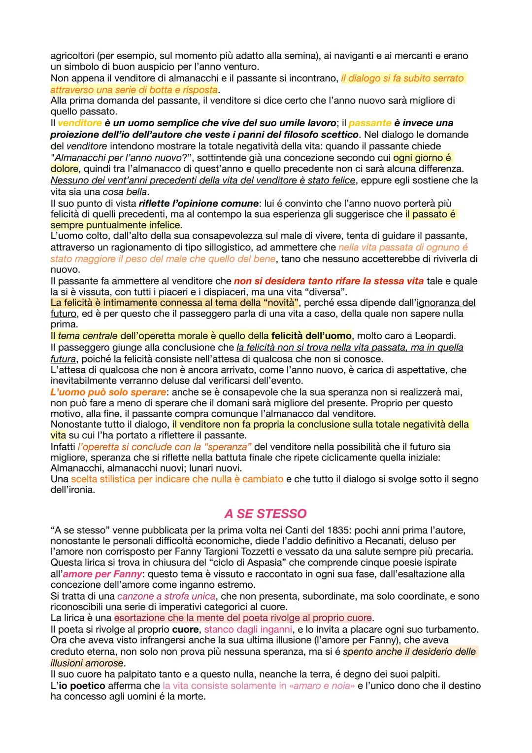 LEOPARDI
Giacomo Leopardi nasce a Recanati, nello Stato Pontificio (oggi nelle Marche), nel 1798 da una
famiglia nobile, ma in decadenza.
Ap