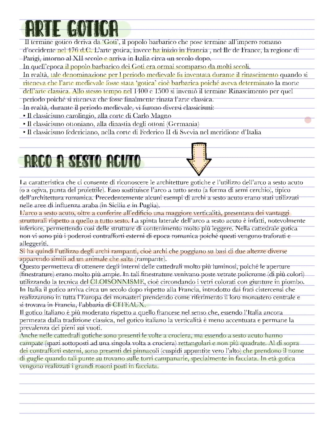 arte gotica 