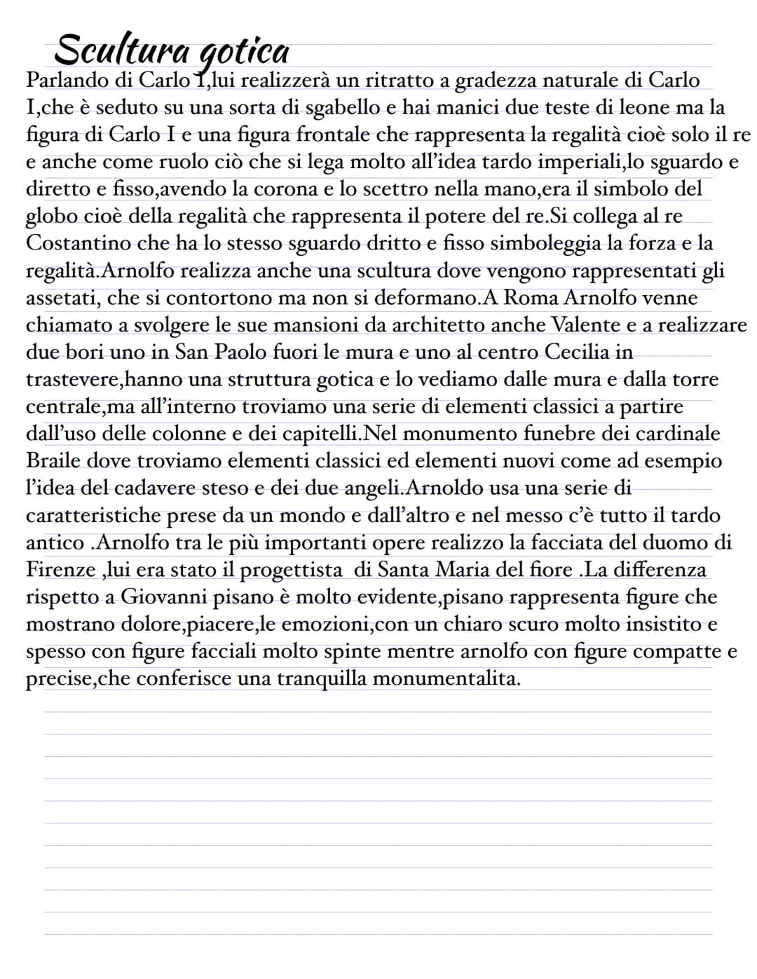 ARTE GOTICA
Il termine gotico deriva da 'Goti', il popolo barbarico che pose termine all'i
l'impero romano
d'occidente nel 476 d.C. L'arte g