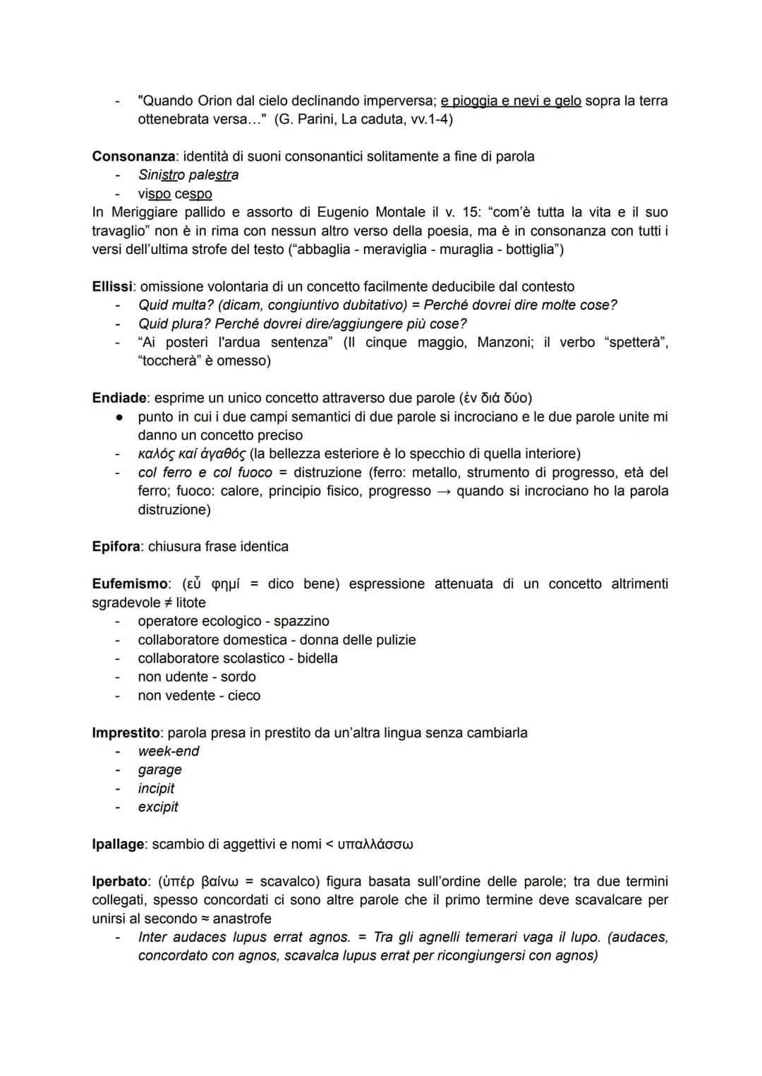 Figure retoriche
Acronimo (akros onimo=cima del nome): figura retorica per cui si citano solo le lettere iniziali
di parole consecutive
FIAT
