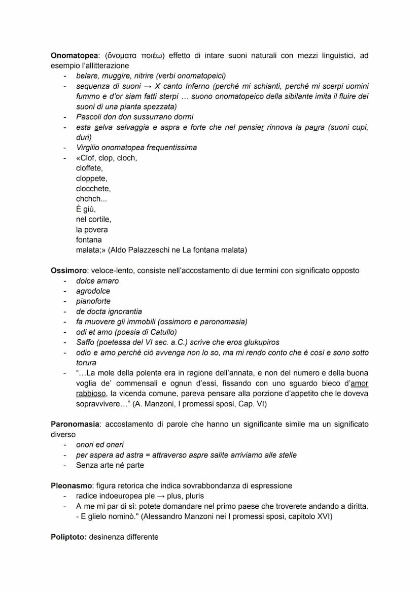Figure retoriche
Acronimo (akros onimo=cima del nome): figura retorica per cui si citano solo le lettere iniziali
di parole consecutive
FIAT