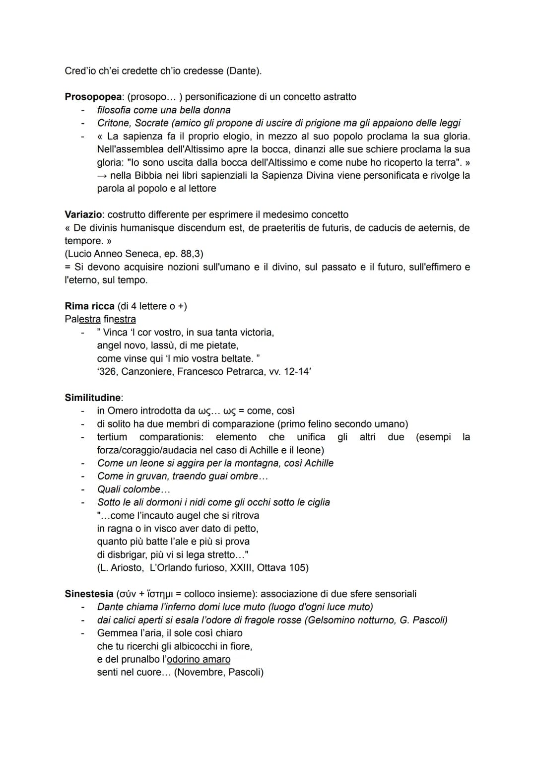 Figure retoriche
Acronimo (akros onimo=cima del nome): figura retorica per cui si citano solo le lettere iniziali
di parole consecutive
FIAT