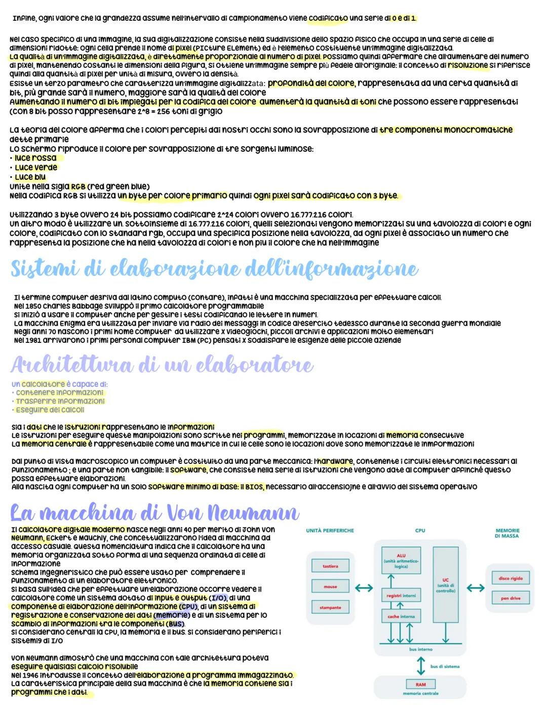 introduzione all'informatica
ogni messaggio o elemento conoscitivo che è possibile comunicare o acquisire può essere inteso come informazion