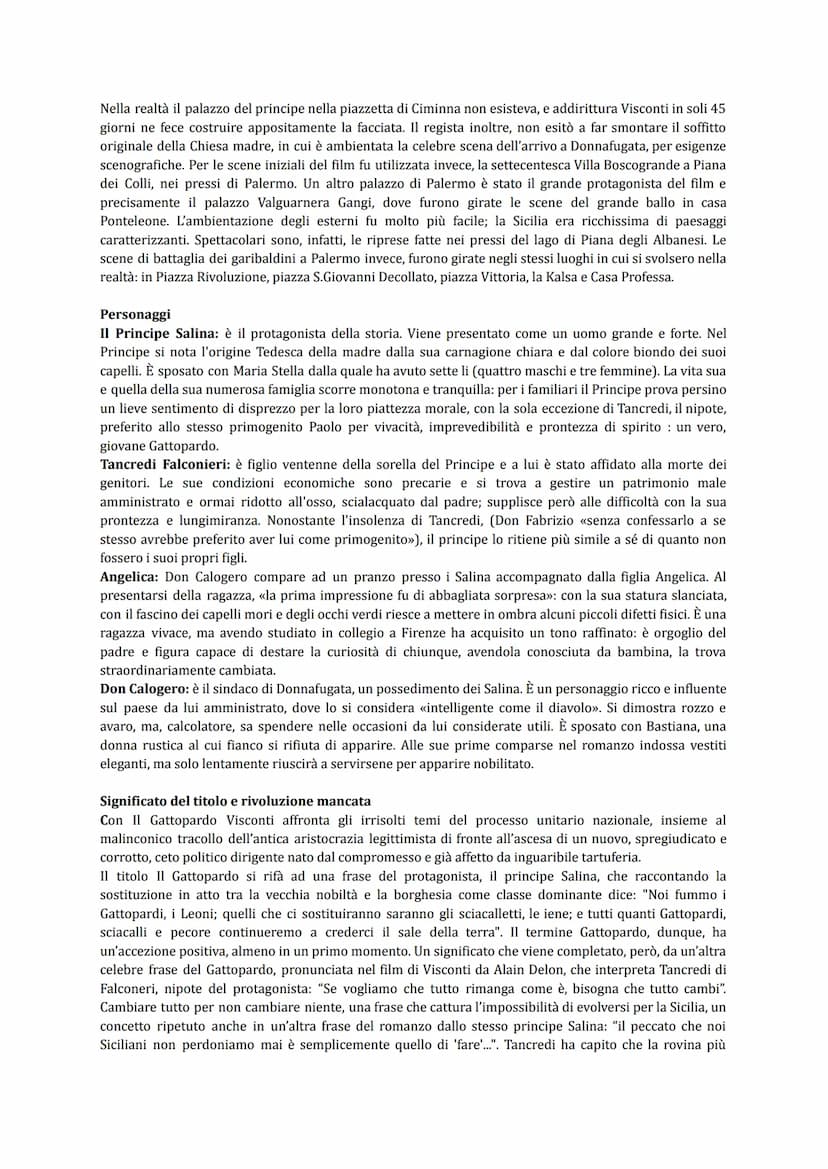 IL GATTOPARDO
a)- b) La Bella Gigogin (1:10:20)
Il giorno del Plebiscito era stato ventoso e coperto, e per le strade del paese si erano vis