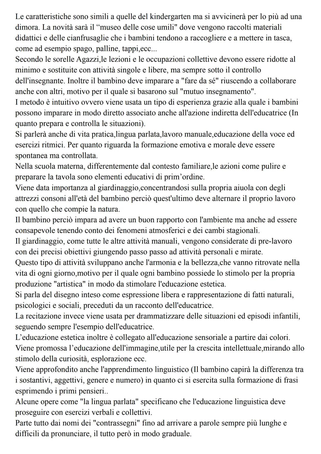L'ESPERIENZA DELLE SCUOLE NUOVE
Dopo l'industrializzazione, alla fine dell'800, si affermò la società borghese e capitalista
ed allo stesso 